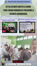 Ketua Desa Wisata Mertelu Hadiri Temu Forum Komunikasi Pokdarwis dan Desa Wisata Gunungkidul